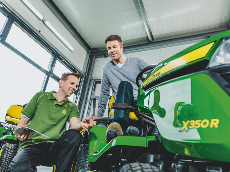 1 Loxston Groundcare sales team are experienced to offer you the best advice